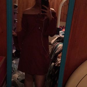 Charlotte Russe off shoulder dress